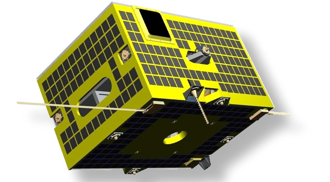 天琴一号卫星设计概念图 （来源：华中科技大学引力中心提供）.jpg